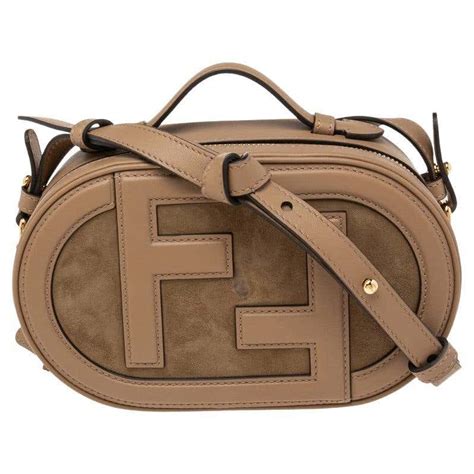 fendi o lock camera bag|Shop Fendi Logo O'Lock Suede Camera Bag .